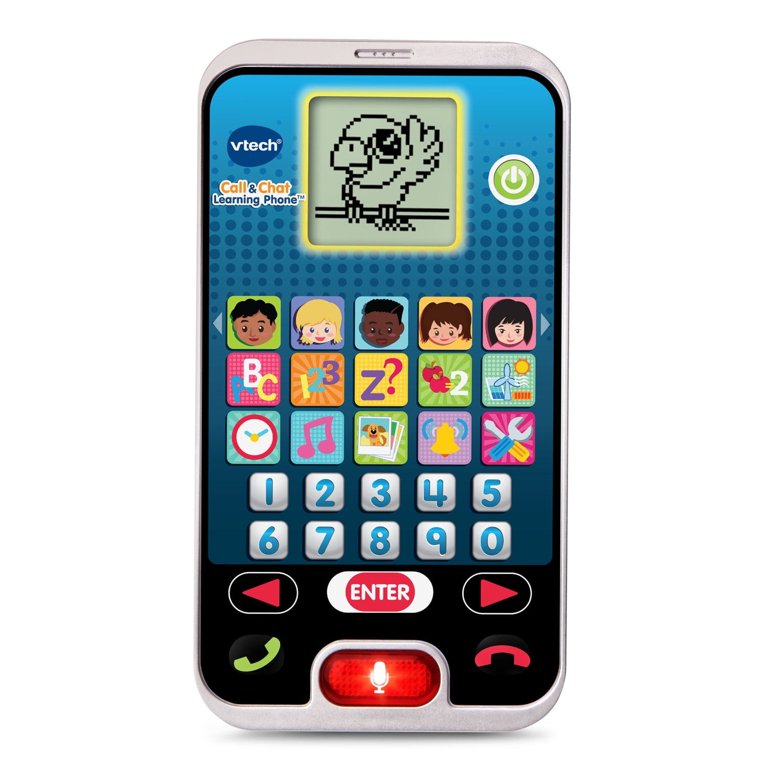 VTech Call and Chat Learning Phone, Pretend Play Toy Phone For Kids