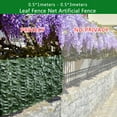 thumbnail image 3 of Artificial Ivy Fence Screen, Noise Reduction Easy Installation Artificial Leaf Screening Roll Resistant To Low Temperature  for Terrace Decoration, 3 of 7