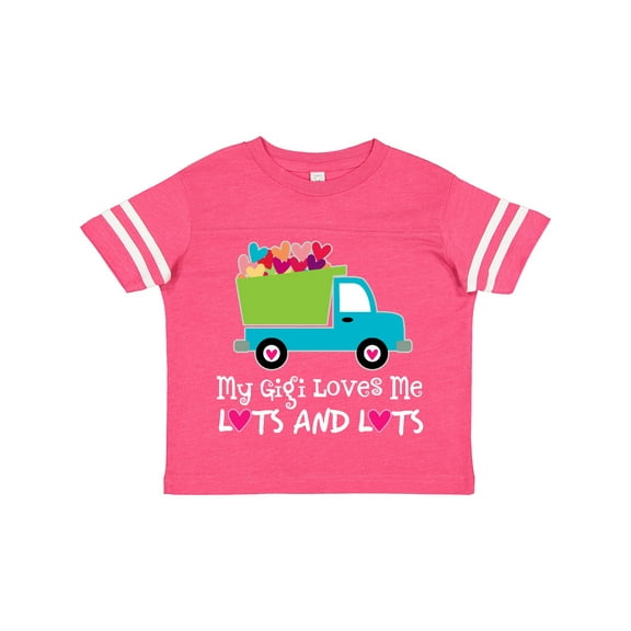 Inktastic Gigi Loves Me Grandchild Truck Boys Toddler T-Shirt
