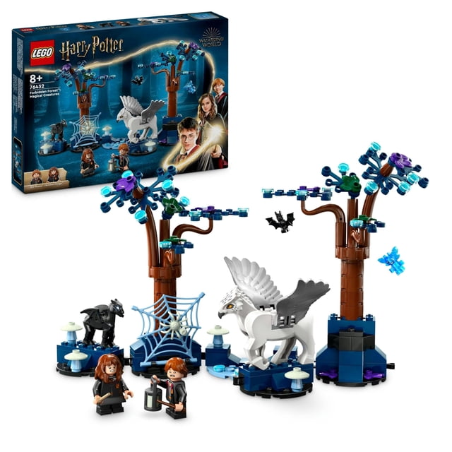 Juego de criaturas mágicas LEGO Harry Potter del Bosque Prohibido 76432