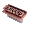 thumbnail image 3 of Sistema de Puente de Guitarra Eléctrica shamjiam Tremolo de Sillín Plano Rojo, 3 of 8