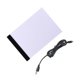 thumbnail image 2 of A4 LED Light Table Copy Board for Art Design Stencil Drawing Thin Pad with USB Cable White 1 Set, 2 of 4