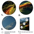 thumbnail image 3 of Designart "Contemporary Vineyard Scenery III" Landscape & Nature Floater Framed Wall Decor, 3 of 7