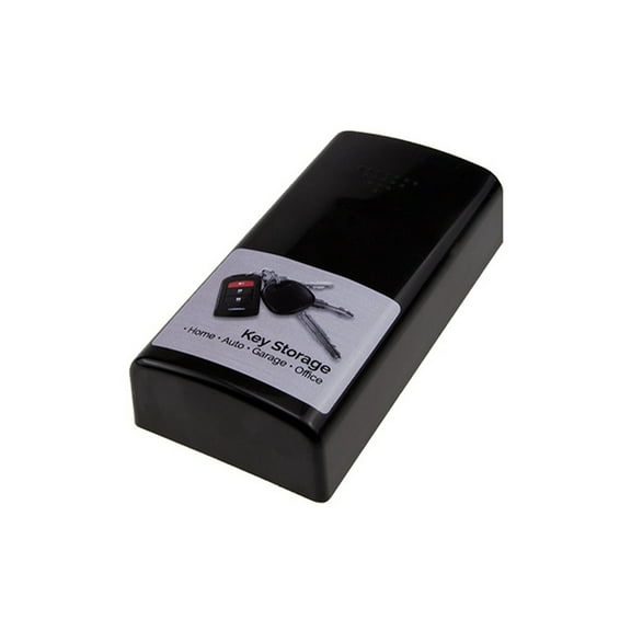 Portable Car Key Hidden Box Magnetic Key Storage Case Hidden Black Outdoor Magnetic Car Key Box