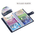 thumbnail image 5 of Leather Credit Card Holder Business ID Card Case Book Style Name Card Holder Book, 5 of 5