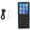 Blue, variant on BIMZUC JS-04 MP3 MP4 Player 1.8-inch Touch Screen Bluetooth 5.0 HiFi Lossless Portable Music Player for Sports with Built-in Speaker Voice Recorder E-Book Support 128GB Expansion - White