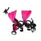 thumbnail image 3 of Triciclo The Baby Shop  JE-TC0010 Doble para Niños 2 Asientos Giratorios Rosa - Bastón Dirigible, 3 of 4