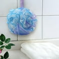 thumbnail image 4 of Bath Sponge Shower Bath Mesh Pouf Shower Ball Body Scrubber  Exfoliating Bath Sponge for Women and Men Beauty Bathing Accessories Violet, 4 of 7