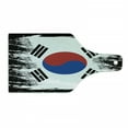thumbnail image 1 of Korean Flag Cutting Board, Illustration of Country, Decorative Tempered Glass Cutting and Serving Board, in 3 Sizes, by Ambesonne, 1 of 2