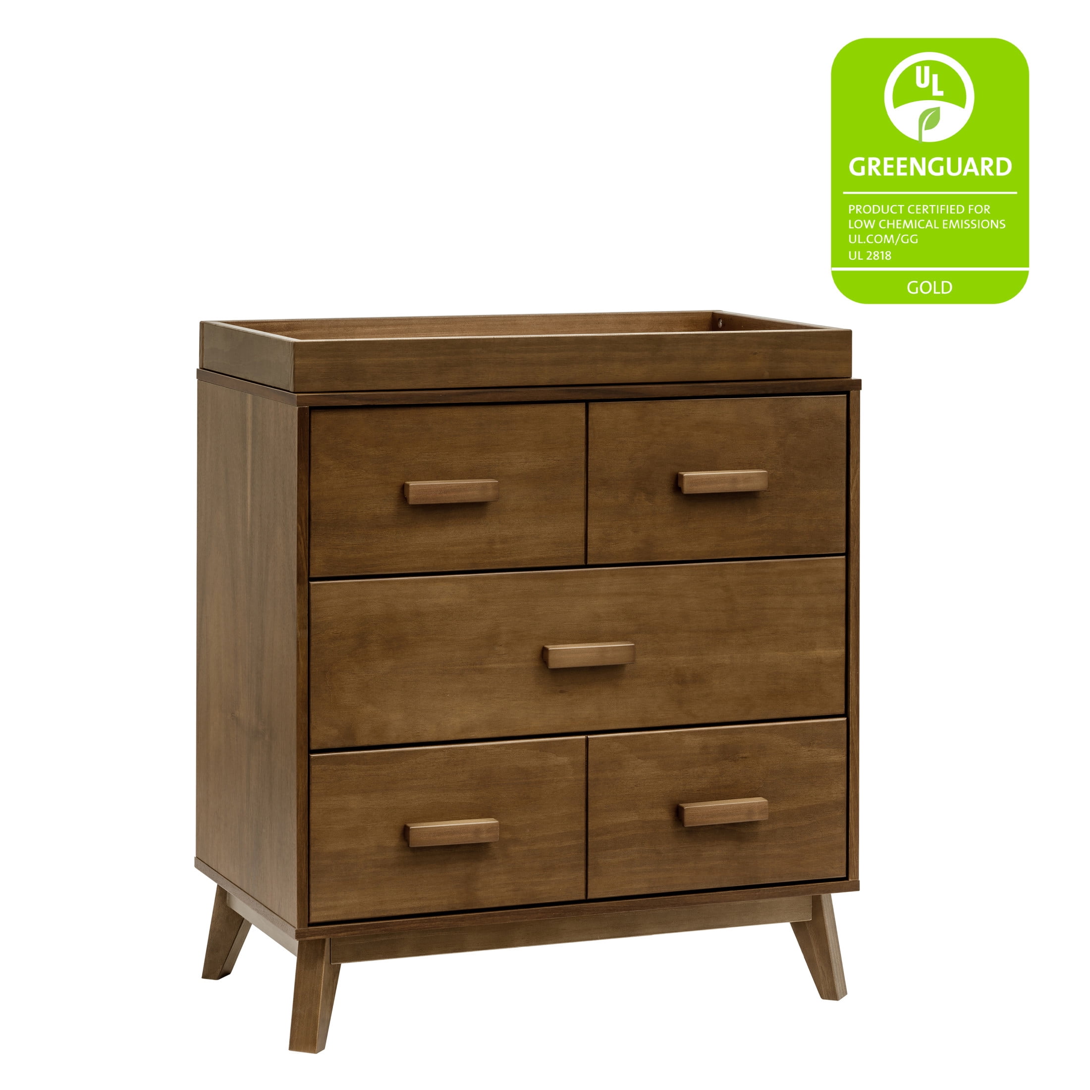 Babyletto Scoot 3-Drawer Compact Changer Dresser with Removable Changing Tray (34")