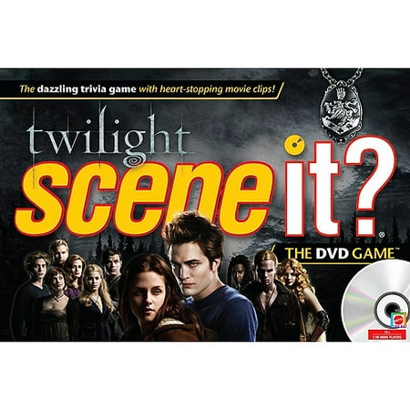 Mattel Twilight Scene It Game With DVD Trivia Questions & Heart Stopping Clips