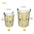 thumbnail image 5 of Balery Animal Tree Round Laundry Basket with Handles Waterproof Freestanding Laundry Hamper for Clothes Toys in the Dorm and Family-, 5 of 8