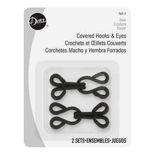 12 Packs: 14 ct. (168 total) Hooks & Eyes by Loops & Threads