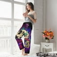 thumbnail image 5 of Sikiie Mushrooms and Skull Women’s Ultra-Soft Comfy Lounge Pants Sleepwear Comfy Lounge Pants Drawstring Sleep Bottoms with PocketsMedium, 5 of 6