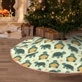 thumbnail image 5 of Bingfone Christmas Tree Skirt Mat Christmas Decoration Interior 48" -Cartoon Turtles, 5 of 6