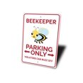 thumbnail image 4 of Beekeeper Parking Novelty Decor, Metal Wall Sign - 10x14 Inches, 4 of 4
