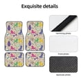thumbnail image 4 of Disketp Colorful Poodle Dog for Crystal Velvet Car Mats Four-Piece Set,All-Season Automotive Protection, Vehicles, Cars, Trucks, and SUVs,Anti-Slip Design, 4 of 7