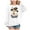 White, variant on Towmus Girl Sweatshirts Halloween Ghost Cute Print Shirt Long Sleeve Pullover 6-12 Years Fall Tops
