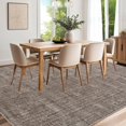 thumbnail image 5 of Memoryfield 8' x 10' Washable Area Rug, Stain-Resistant Low Pile Non Slip Carpet, Floor Mat for Living Room Bedroom Home Office, Brown, 5 of 8