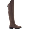 thumbnail image 2 of Style & Co. Women's Hayley Faux Suede Over-the-Knee Boots Brown 7 M, 2 of 4