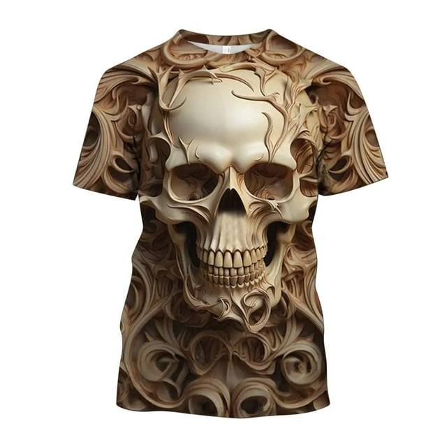 Playeras Interiores Para Hombre, Camiseta Informal De Manga Corta Con Cuello Redondo Para Hombre, Camiseta De Manga Corta De Moda 3D