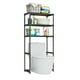 thumbnail image 1 of Mueble Organizador Baño DOSYU Rack Estante Sanitario Taza Repisa Color Negro 3 niveles, 1 of 5