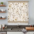 thumbnail image 5 of Vintage Spring Floral Sheer Curtains 108 Inches Extra Long, Farmhouse Botanical Rustic Light Filering Curtains, Privacy Drapes Simi Floor to Veiling Curtain for Living Room Bedroom Window Treatment, 5 of 9