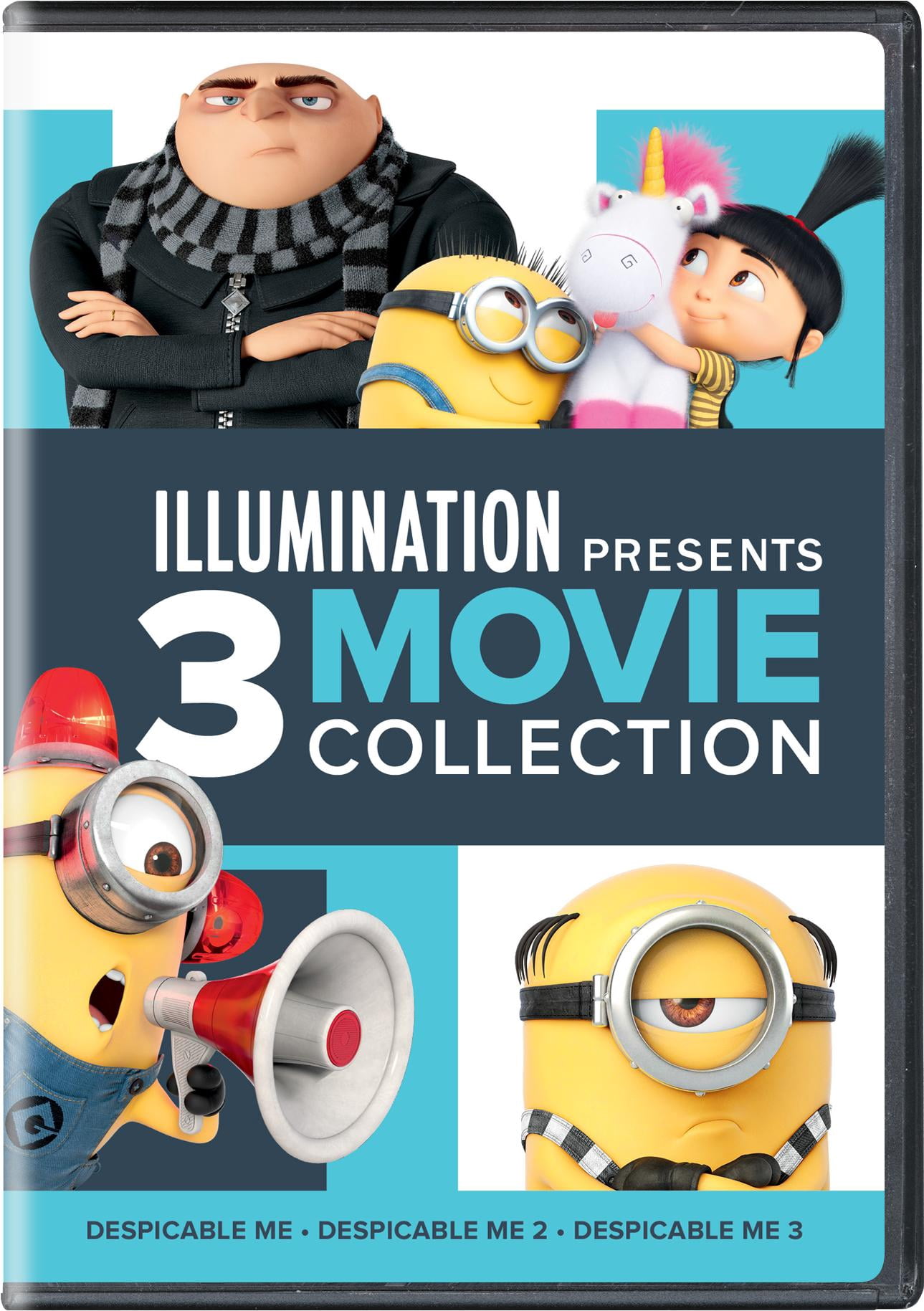 Illumination Presents: 3-Movie Collection (Despicable Me / Despicable Me 2 / Despicable Me 3) (DVD)