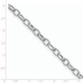 thumbnail image 2 of 925 Sterling Silver 10 Inch Link Anklet Chain Cable, 2 of 6
