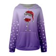 thumbnail image 4 of WILLBEST Sudadera de Mujer Cozy Style de Manga Larga con Capucha y Estampado Festivo, Ideal para Estar Cómoda En Casa y para Actividades Al Aire Libre Chica​​, 4 of 5