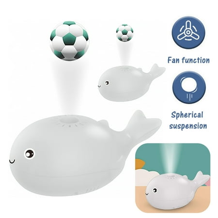 

OUSITAID Floating Ball Bladeless Fan Toy 2 in 1 Suspension Ball Bladeless Fan Handheld Portable USB Charging Fan Educational Games Summer Outdoor Toy for Kids Chldren (White)