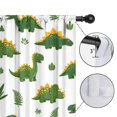 thumbnail image 4 of Blackout Kids Curtains,Green Dinosaurs Classic Ferns Childrens Insulated Curtains Set Of 2,Bedroom Essentials,Toddler Room Decor 42"x84", 4 of 5