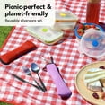 thumbnail image 3 of Ecoberi Reusable Utensils Compact Travel Cutlery for Meals Anywhere, 3 of 5