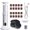 White, variant on Electric Callus Remover and Nail Buffer Kit Portable Rechargeable Foot Care Tool for Dead Skin Removal and Nail Grooming