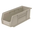 thumbnail image 1 of Akro-Mils 30224 AkroBins Plastic Storage Bin Hanging Stacking Containers, (11-Inch x 4-Inch x 4-Inch), Stone, (12-Pack) (30224STONE), 1 of 5