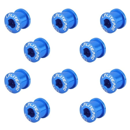 

10Pcs Mountain Bike Crank Screws Bolt Cnc 7075 Aluminum Screw Single Chainring