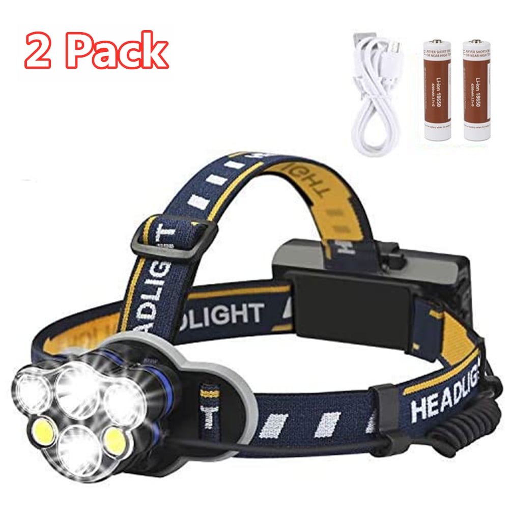 USB Rechargeable Headlamp White/Red/Green Light 3 Mode Hunting Headlight 18650 USB Rechargeable Headlamp White/Red/Green Light 3 Mode Hunting Headlight 18650