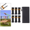 thumbnail image 4 of Pack Guylines Tent Cords Camp ajustador tensor para Negro, 4 of 9