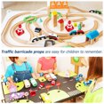 thumbnail image 4 of HEALEEP 30 Pcs Traffic Cone Ornaments Plastic Red Miniature Traffic Sign Toys Learning Transportation Knowledge, 4 of 8