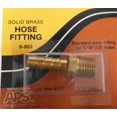 thumbnail image 1 of 9-803 Hose Fitting Solid Brass Barb 5/16" 1/4" ID hose MALE NPT, 1 of 1