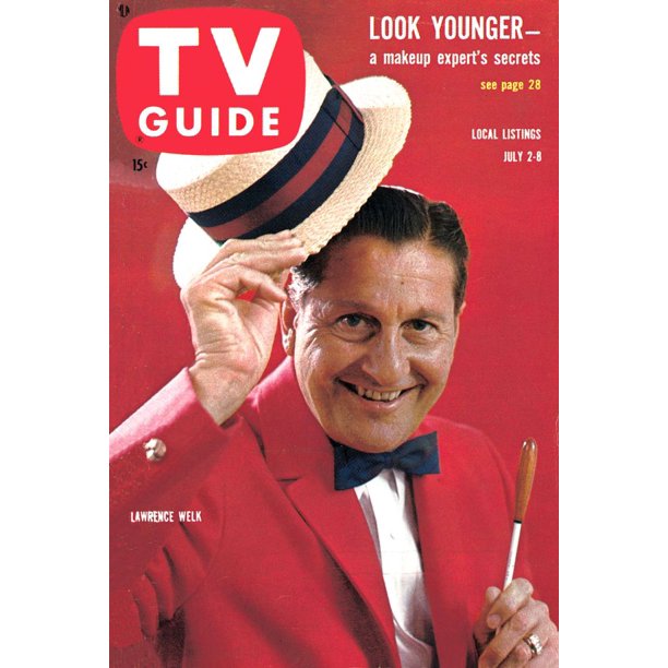 The Lawrence Welk Show, Lawrence Welk, Tv Guide Cover, July 28, 1960