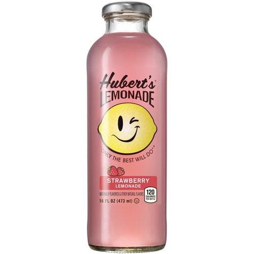Hubert's Lemonade, Strawberry, 16 fl oz