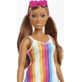 thumbnail image 5 of Barbie Loves the Ocean Fashion Doll with Brown Hair in Sundress Made from Recycled Plastics, 5 of 6