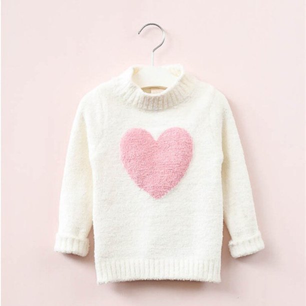 Gadis Jacquard Cinta Setengah Turtleneck Sweater 2020 Musim Semi dan Musim Gugur Versi Korea dari Cute Setengah Bulu Rajutan Anak Pakaian zhangmengya LED