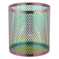 thumbnail image 3 of Cubo de basura de acero inoxidable Soledad gran capacidad malla resistente multicolor, 3 of 10