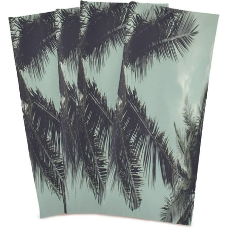 

Coolnut Palm Leaves Kitchen Dish Towels Set of 4 Dishcloths Absorbent Soft Towels Hand Towels Tea Towels 18 x 28