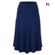 thumbnail image 5 of Qarigey midi favorecedora en - plisada de diseño elegante y sexy negra Faldas Diseño favorecedor azul XL Type3 NO3, 5 of 6