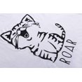 thumbnail image 3 of Women's Long Pyjama Set, Soft Two-Piece Sleepwear, Short Sleeve Tops and Long Trousers, Pjs Set,White, 3 of 5