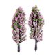 thumbnail image 1 of 20pcs Árboles Modelo W / Flowers Ferrocarril Ferrocarril Diorama Paisaje HO Macarena Modelo RR y trenes, 1 of 5