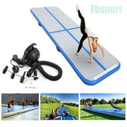 9.84ft air Track mat Inflatable Gymnastics airtrack with Electric Air Pump for Practice Gymnastics, Tumbling,Parkour, Home Floor ,yoga,kid safty mat